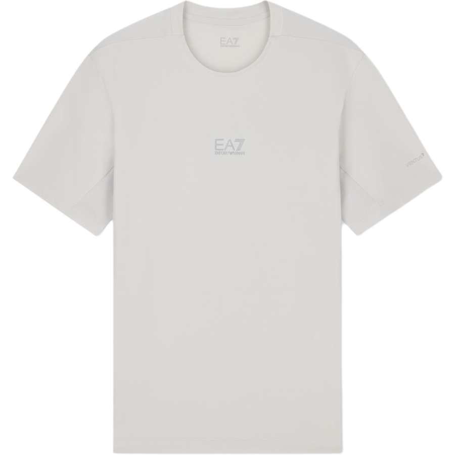 EMPORIO ARMANI EA7 T Shirts Men's Gray Crew Neck Moderate Other