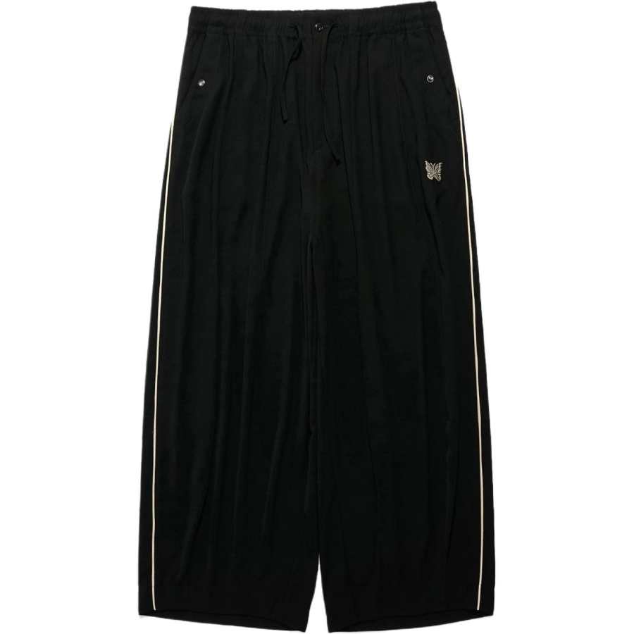 Needles Needles X STUDIOUS Casual Pants Unisex Black Moderate Straight Fit Pants