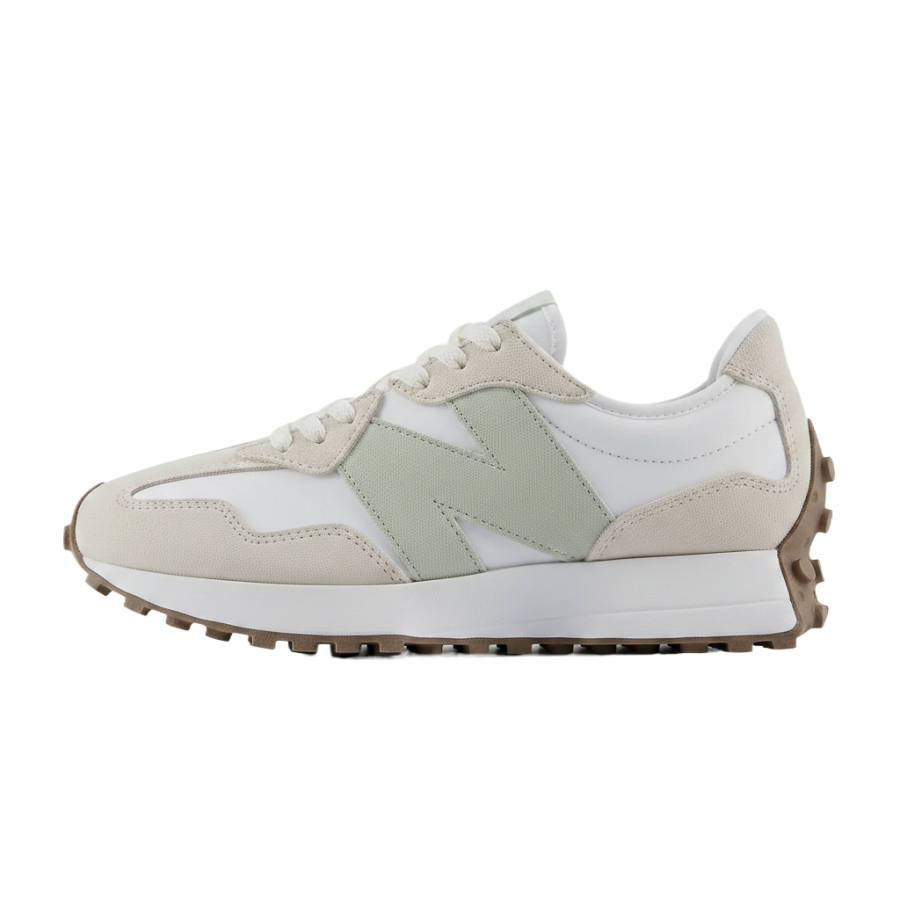 New Balance New Balance NB 327 Running Shoes Women's Low Top Beige/White/Green