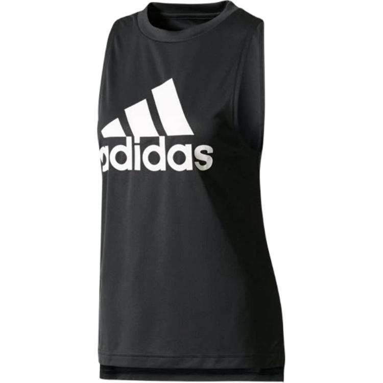 Adidas Adidas Tank Tops Women's Black Straight Fit