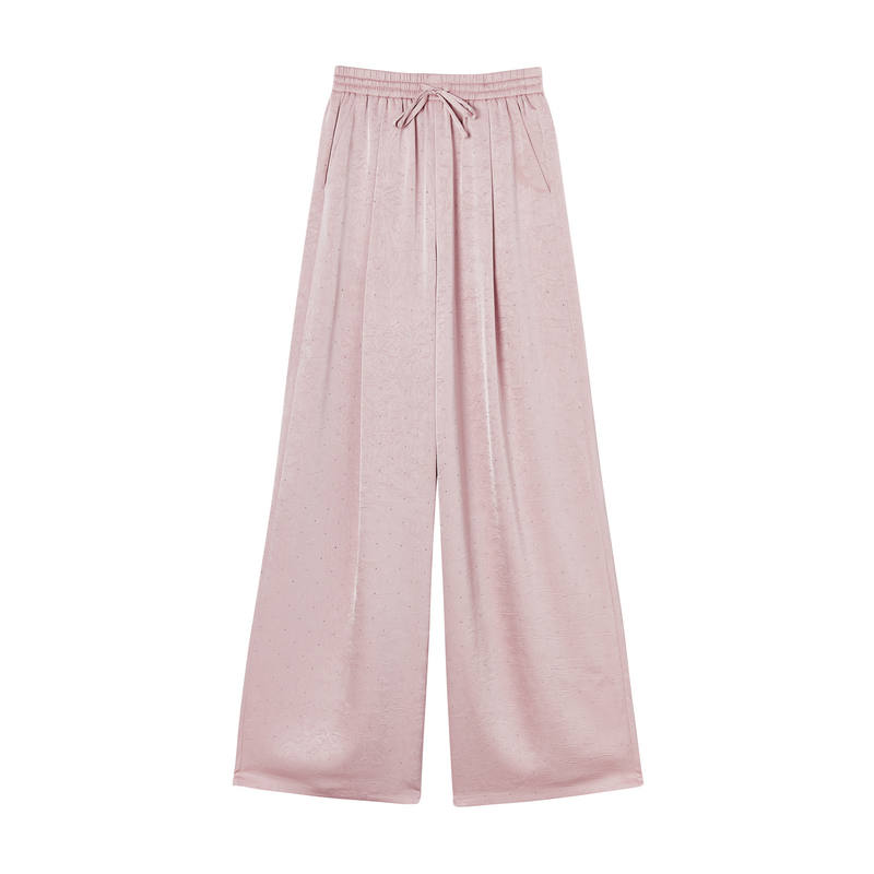 XIANGYING Casual Pants Women's Thin Wide Leg Pants