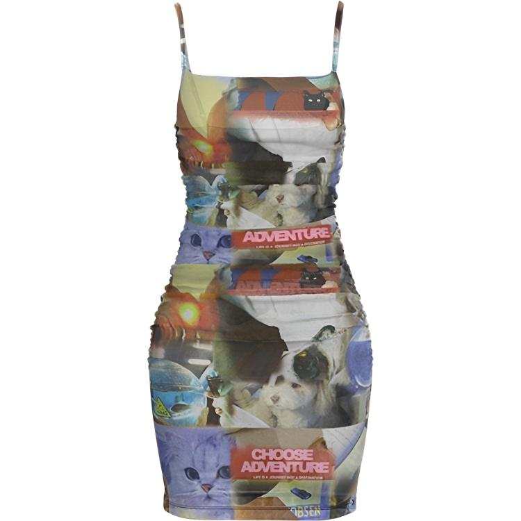 URBAN REVIVO Short Sleeved Dress Women's