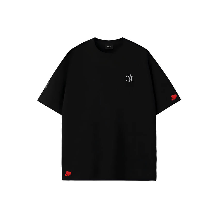 MLB MLB T Shirts Unisex Black Crew Neck