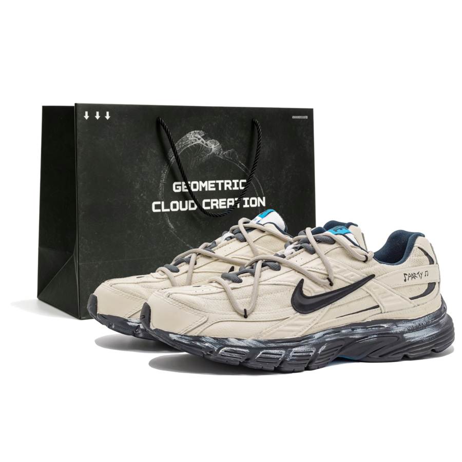 Nike Nike Initiator Cushioning Slip Resistant Abrasion Resistant Low top Casual Running Shoes Unisex Khaki