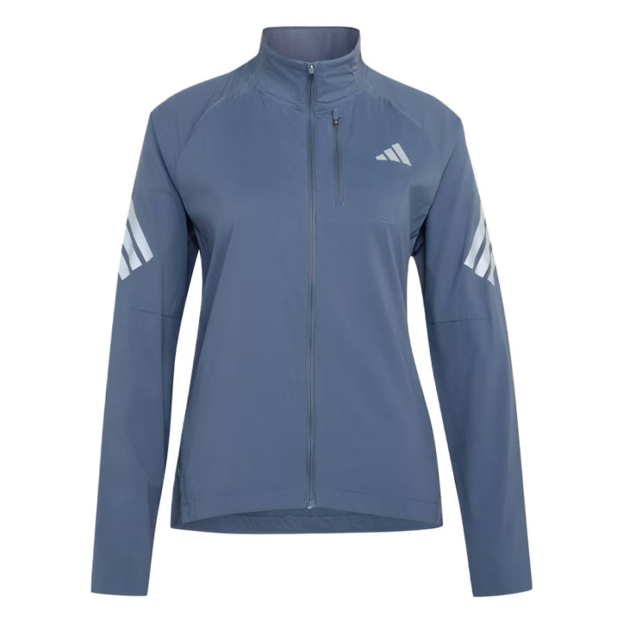 Adidas Adidas Running Jackets Women's Agate Black/Reflective Silver Stand Collar Moderate Other