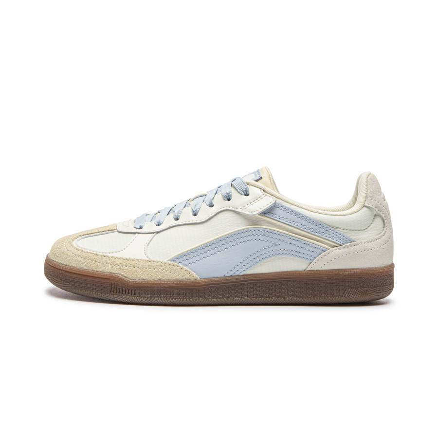 Li-Ning Li Ning Film Heart Skateboard Shoes Women's Low Top Ecru/Pudding Yellow/Folk Blue