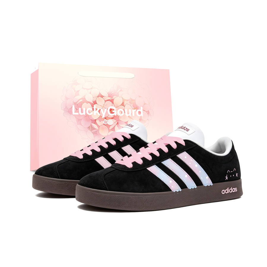 Adidas Adidas VL Court Skateboard Shoes Women's Low Top Blue