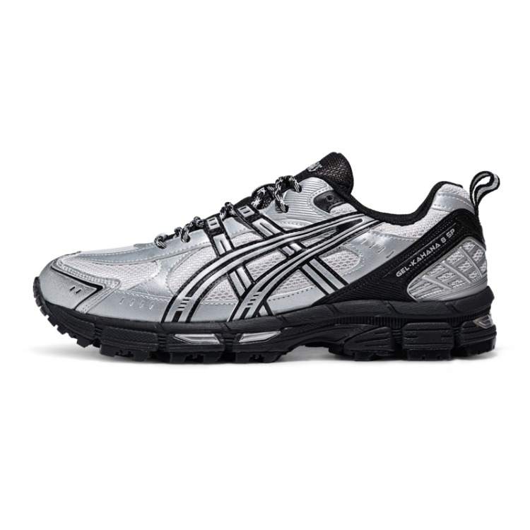 ASICS Gel Kahana 8 SP Mountaineering & Hiking Shoes Unisex Low Top Silver Gray/Black