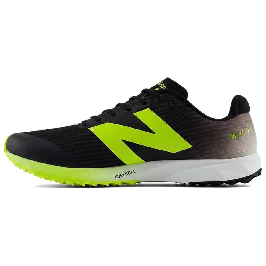 New Balance New Balance FuelCell XC7 V5 Running Shoes Unisex Black/Yellow
