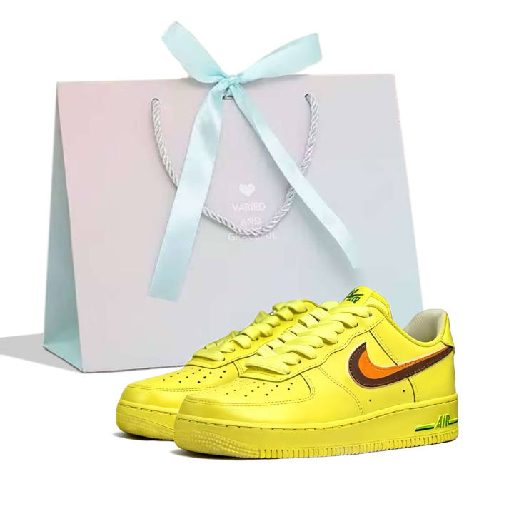 Nike Nike Air Force 1 Skateboard Shoes Unisex Low Top Brown