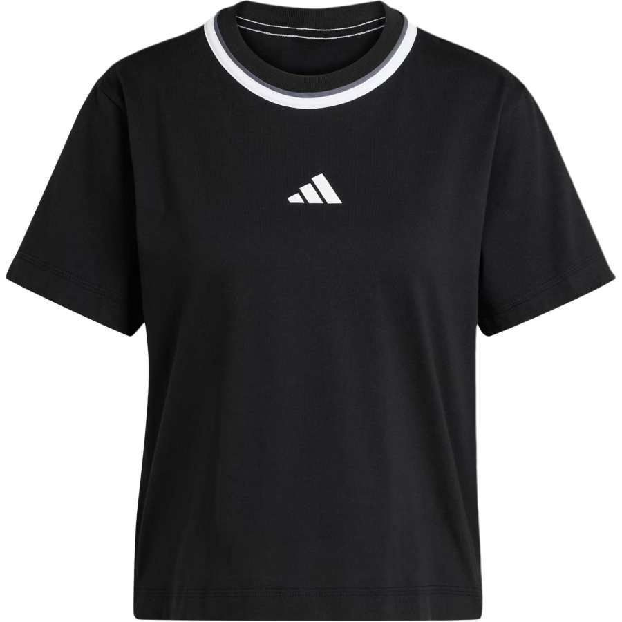 Adidas Adidas Sportswear T Shirts Women's Black Crew Neck