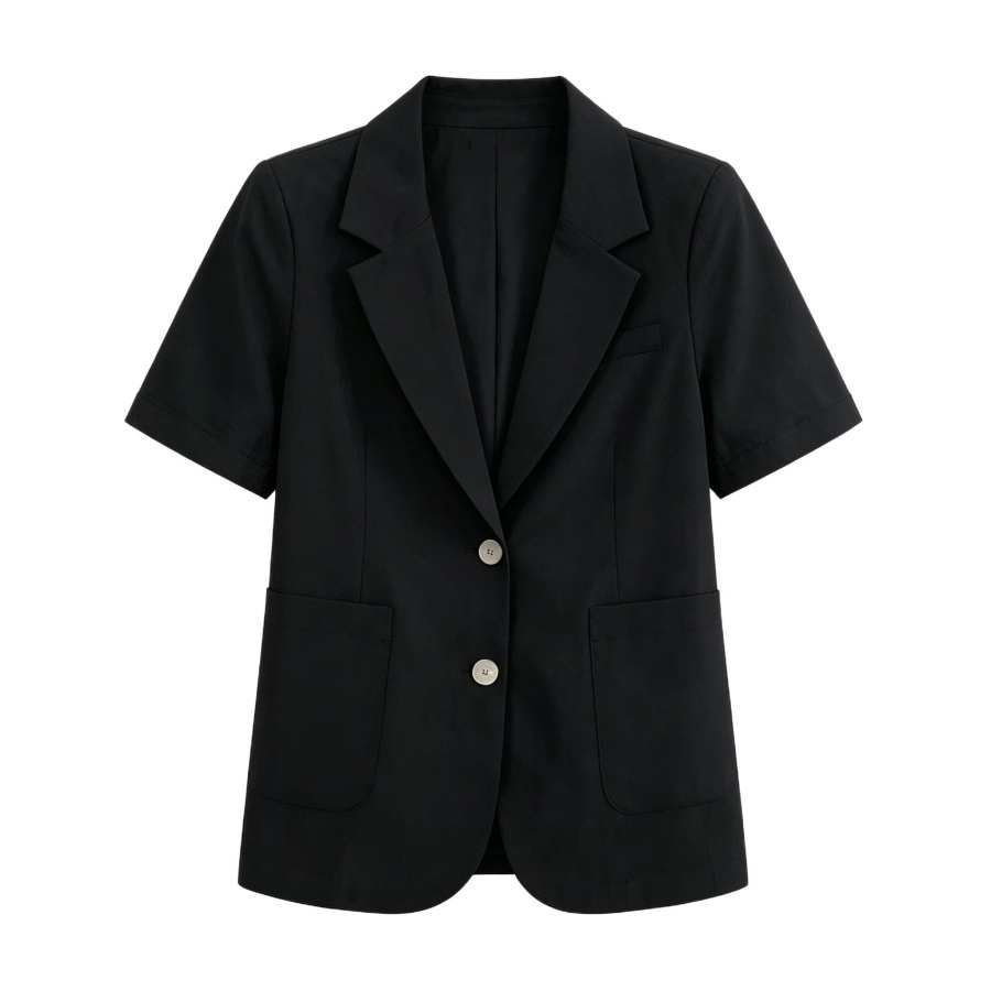 Sugarfunk Business Suits Women's Lapel Thin Straight Fit