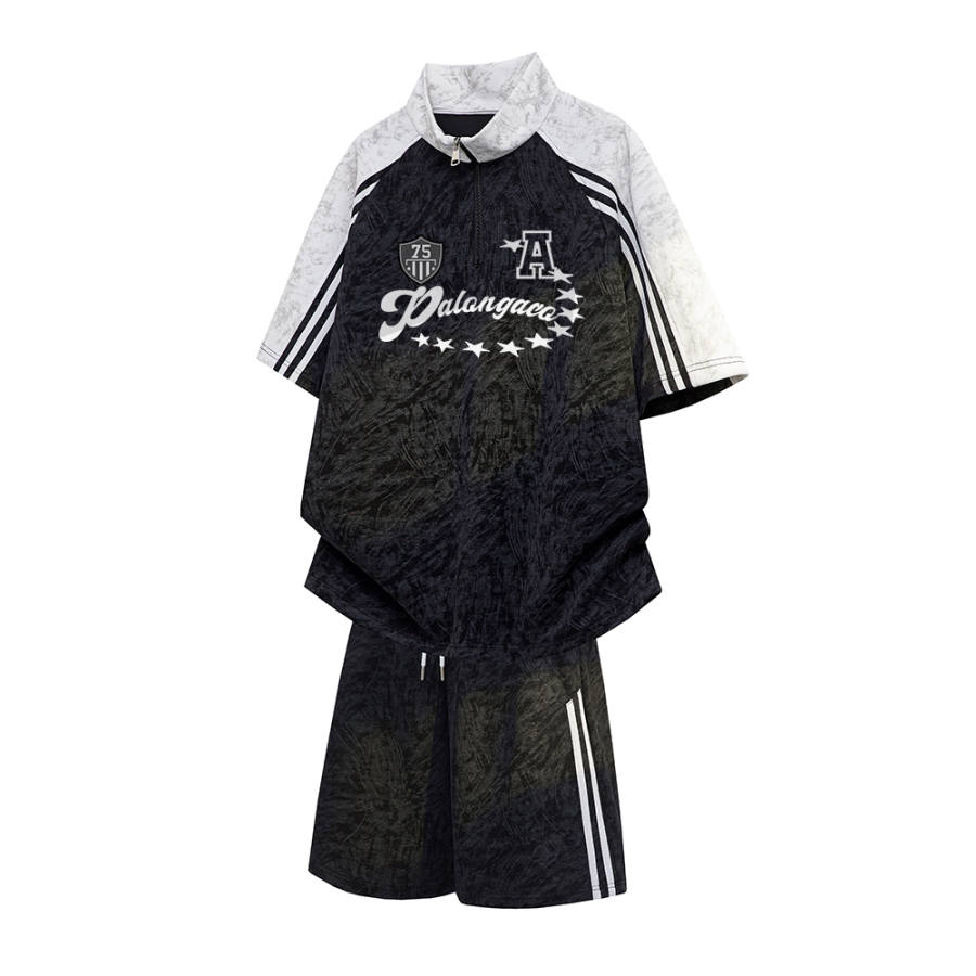 PAL ONGACO Casual Sportswear Unisex Stand Collar Moderate