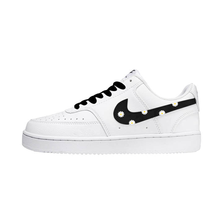 Nike Nike Court Vision 1 Skateboard Shoes Men's Low Top Blue White