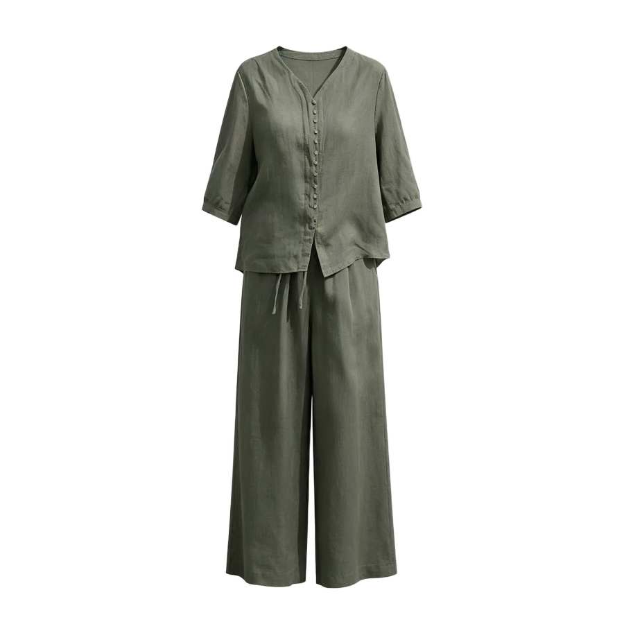 Sugarfunk Sugarfunk Casual Suits Women's V Neck Thin