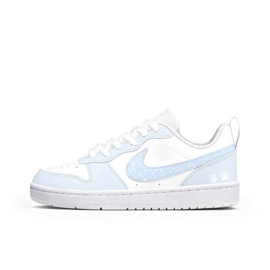 Nike Nike Court Borough Skateboard Shoes Women's Low Top Blue