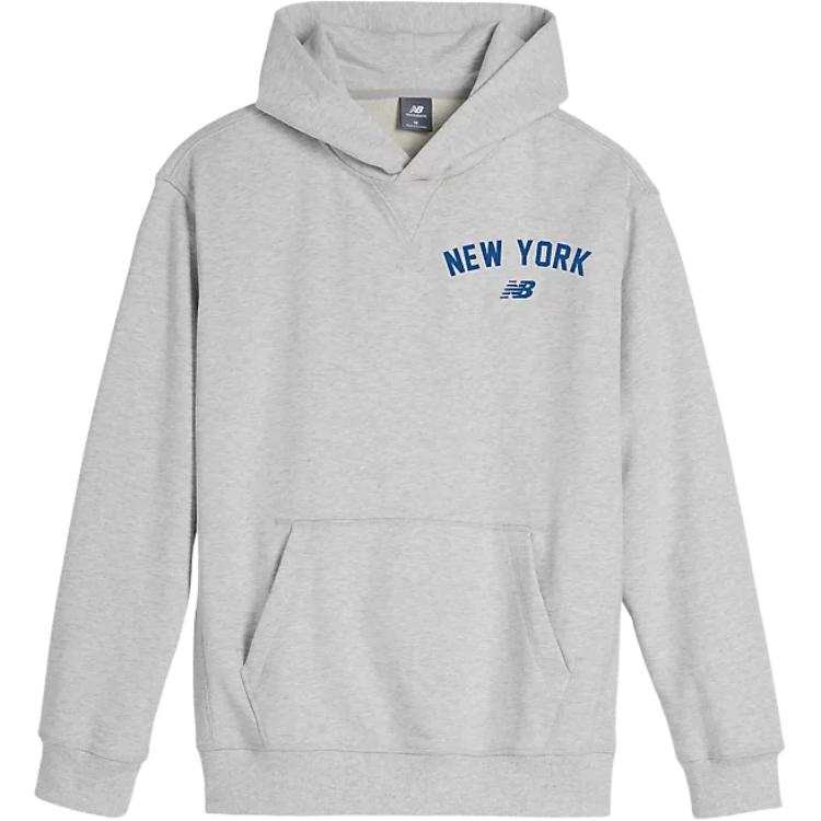 New Balance New Balance Sweatshirts Men's Ash Heather Hooded Non Detachable Moderate