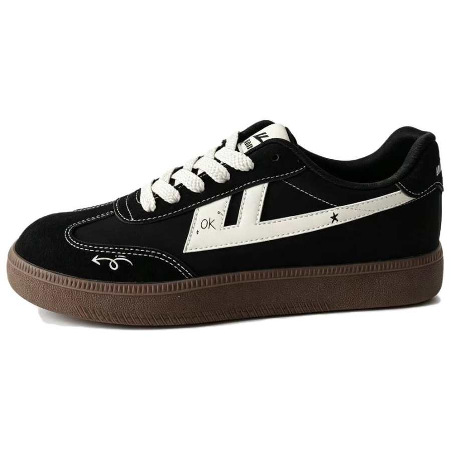 WARRIOR WARRIOR German Army Trainers Unisex Low Top Black, Brown, White & Multicolor