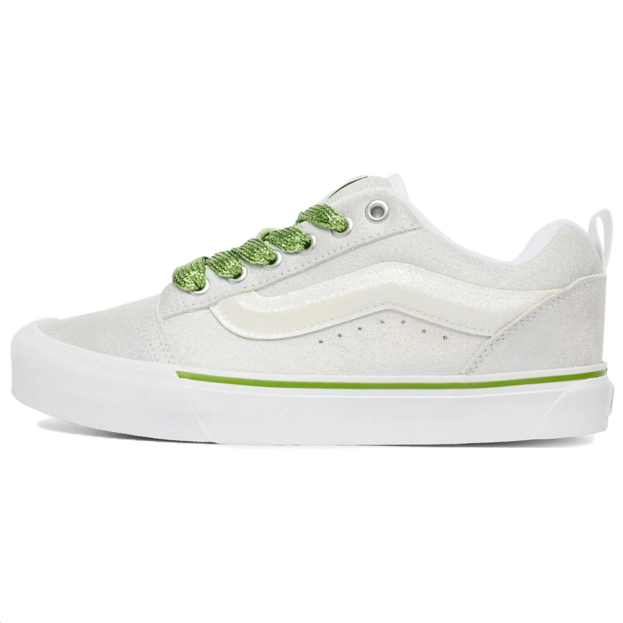 Vans Knu Skool Skateboard Shoes Women's Low Top White