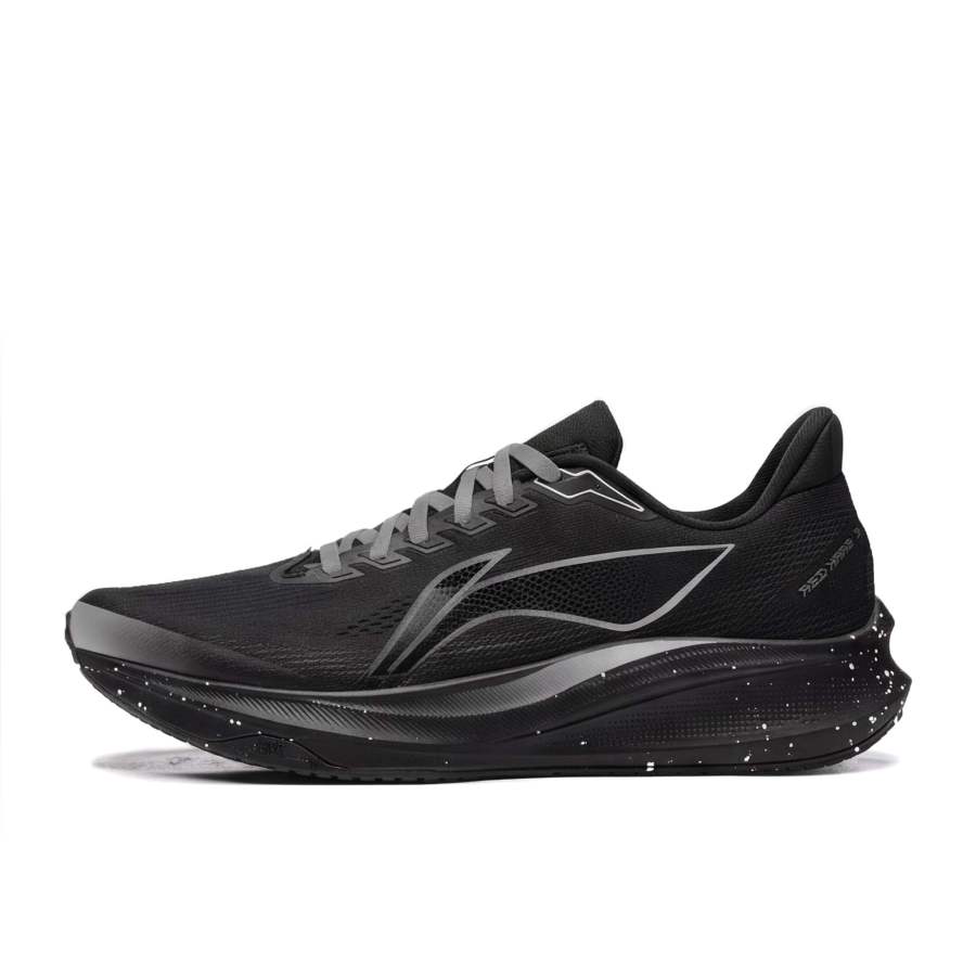Li-Ning Li Ning Red Hare 9 Running Shoes Unisex Low Top Black Gray Ink Splatter Colorway