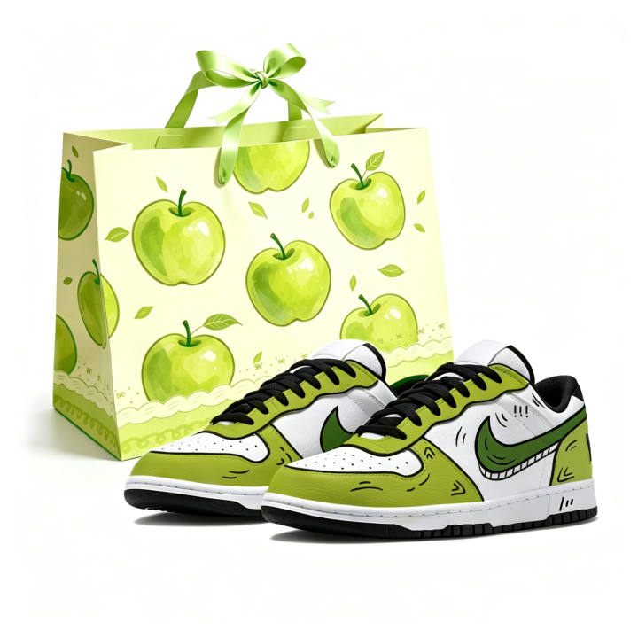 Nike Nike Big Skateboard Shoes Unisex Low Top Black, Green