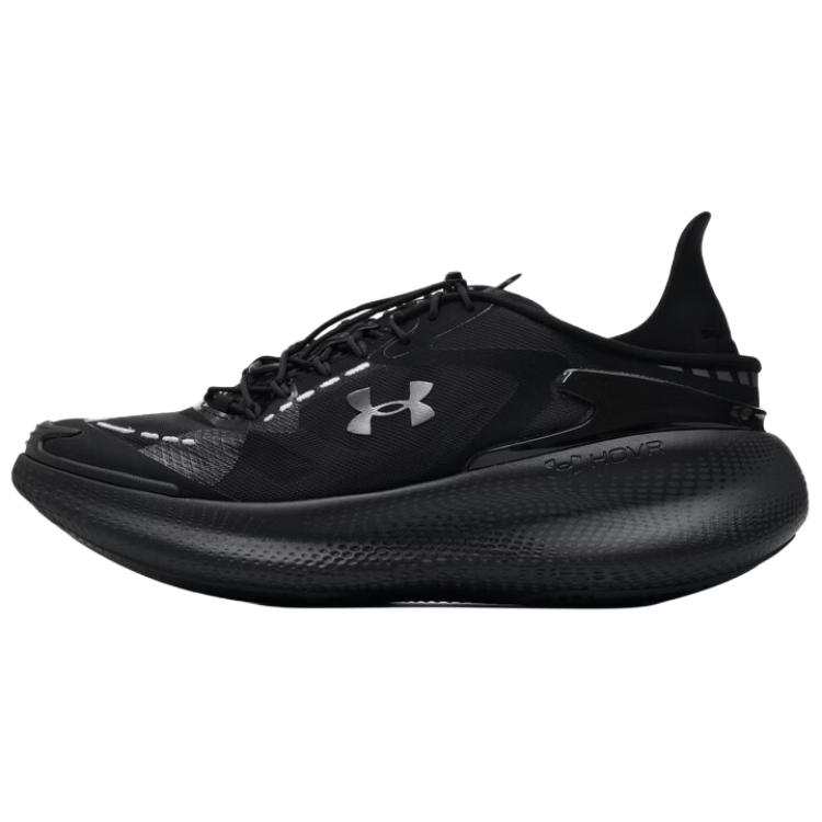 Under Armour Echo Casual Shoes Unisex Low Top Black Gray Color