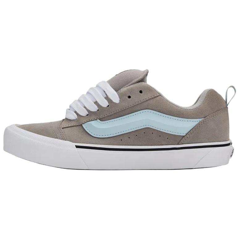 Vans Vans Knu Skool Skateboard Shoes Unisex Gray Blue