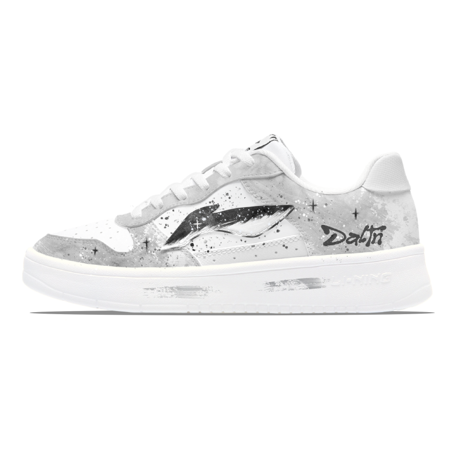 Li-Ning Li Ning Floating Boat Skateboard Shoes Men's Low Top Black