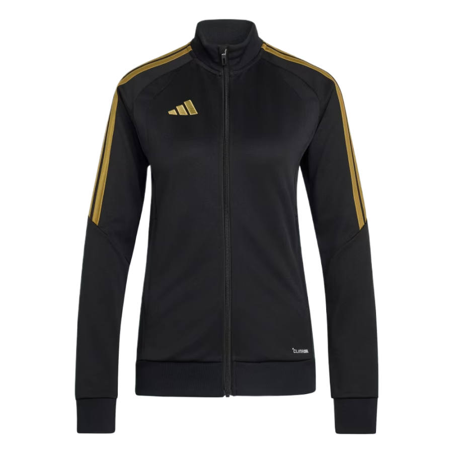 Adidas Adidas Jackets Women's Black/Dark Rugby Gold Stand Collar Moderate Other