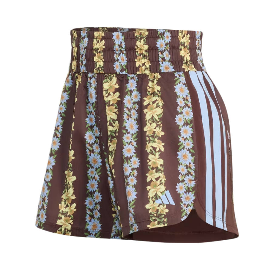 Adidas Adidas X Farm Rio Casual Shorts Women's Reddish Umber/Pearl Yellow Crystal/Multicolor Moderate