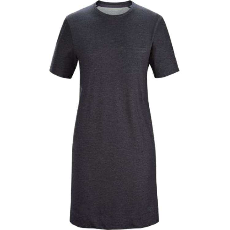 Arcteryx Short Sleeved Dresses Women's Crew Neck Moderate