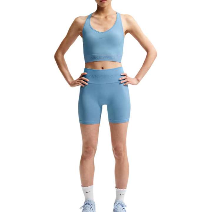 Nike Nike Pro Sleeveless Sports Shirts Women's Work Blue