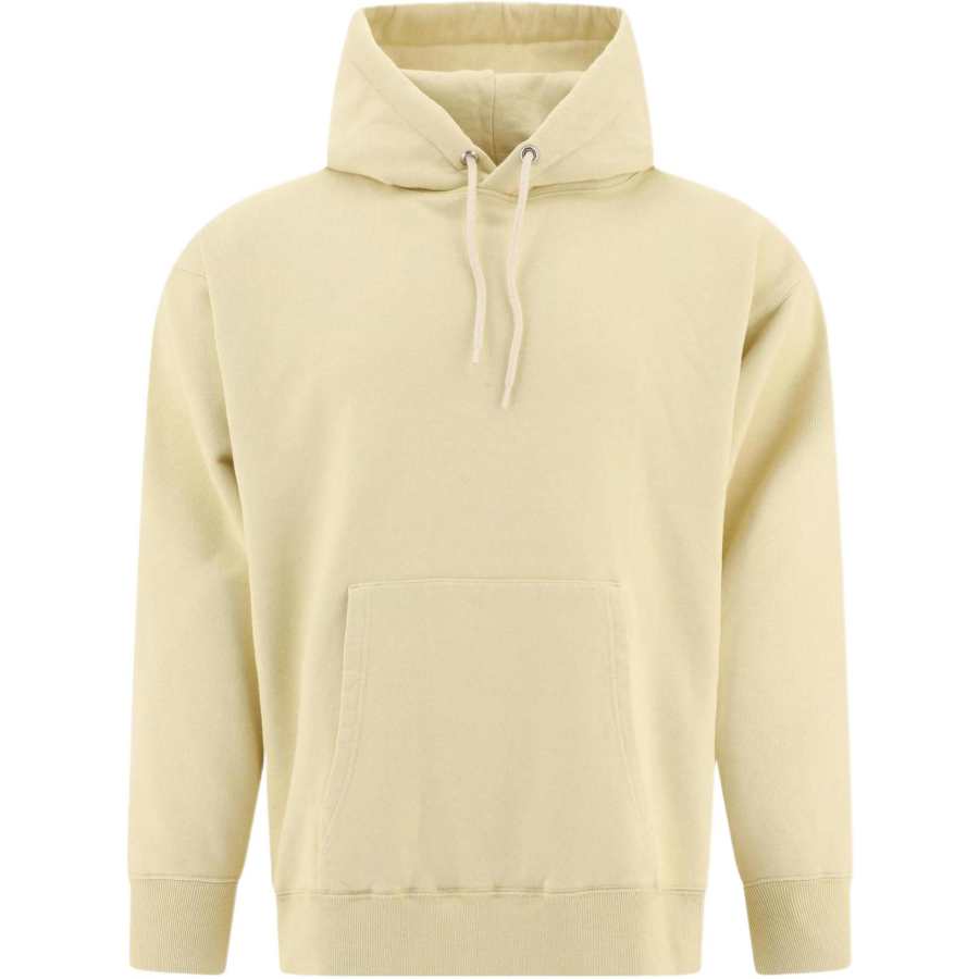 Nanamica Sweatshirts Men's Yellow Hooded Detachable Moderate