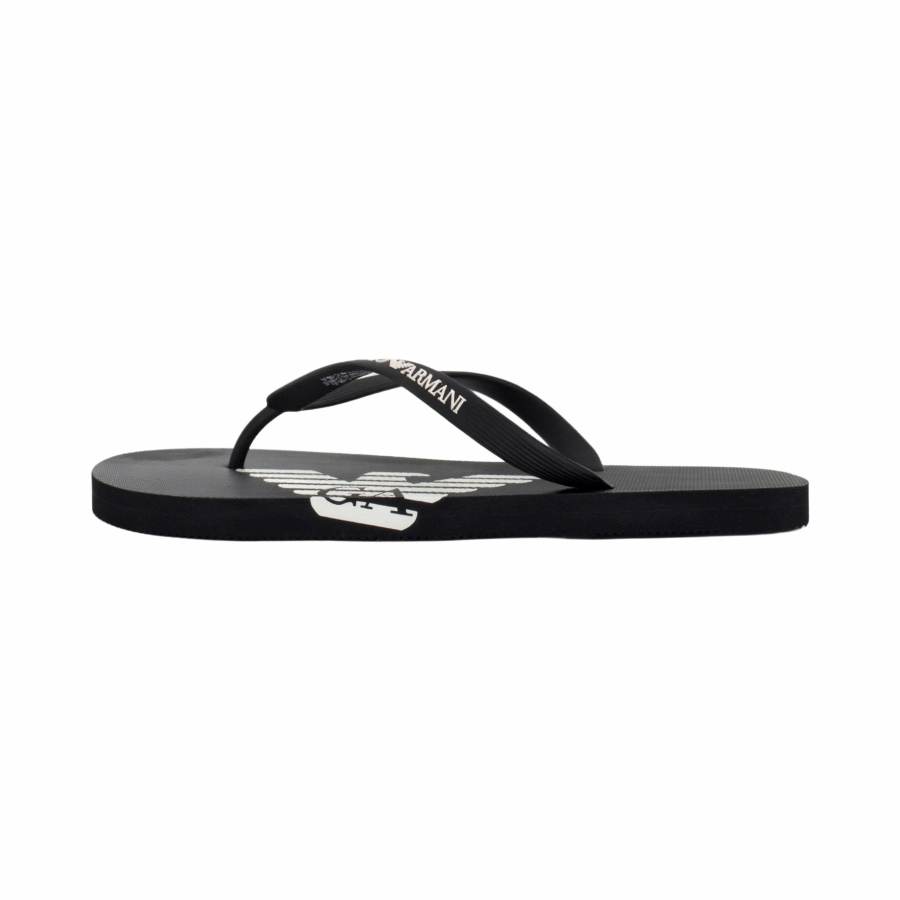 EMPORIO ARMANI Flip Flops Unisex Black