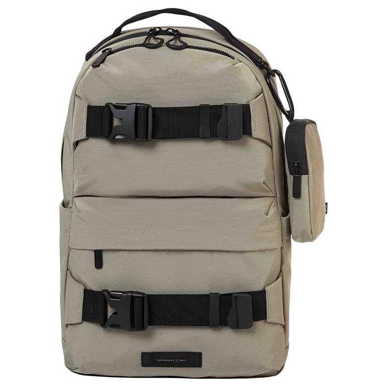 Samsonite SAMSONITE Nylon Backpack Regular Unisex Beige