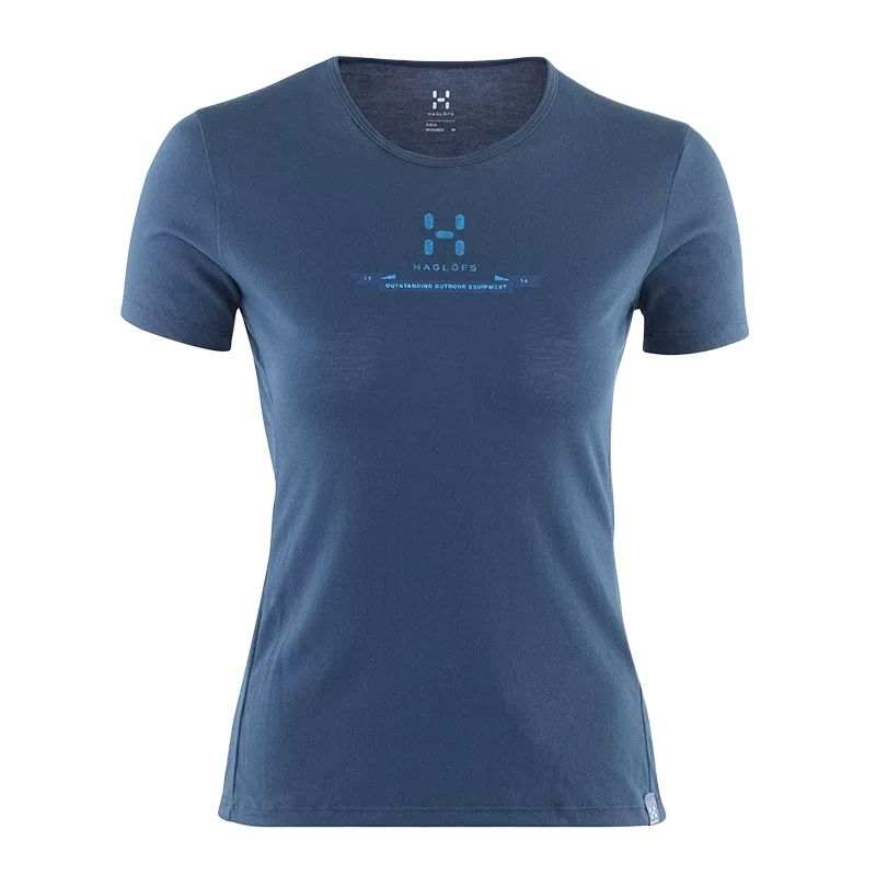 HAGLÖFS T Shirts Women's Crew Neck Moderate