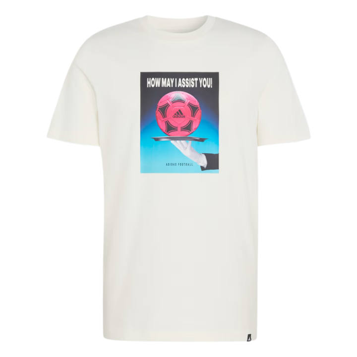 Adidas Adidas T Shirts Men's Ecru Crew Neck