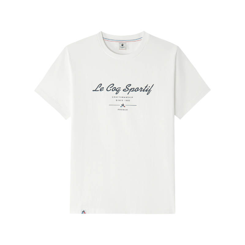 Le Coq Sportif T Shirts Men's Crew Neck