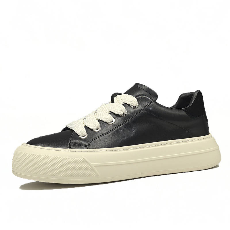 SENJIALUO Top Grain Cow Leather Abrasion Resistant Lightweight Slip Resistant