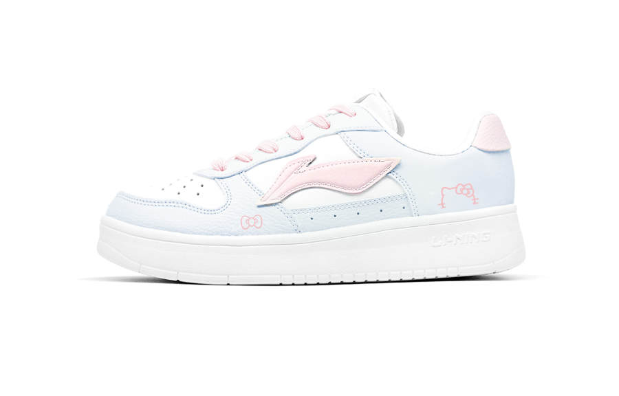 Li-Ning Li Ning Floating Boat Skateboard Shoes Women's Low Top White/Pink/Blue