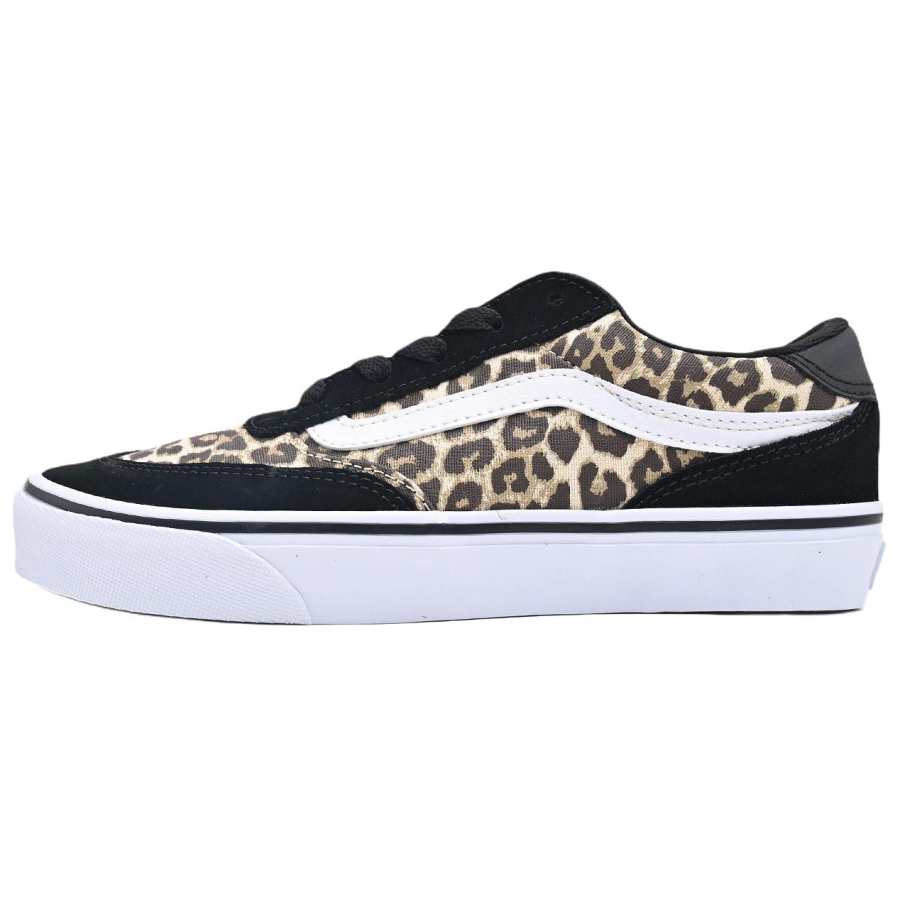 Vans Brooklyn LS Skateboard Shoes Women's Low Top Black Brown