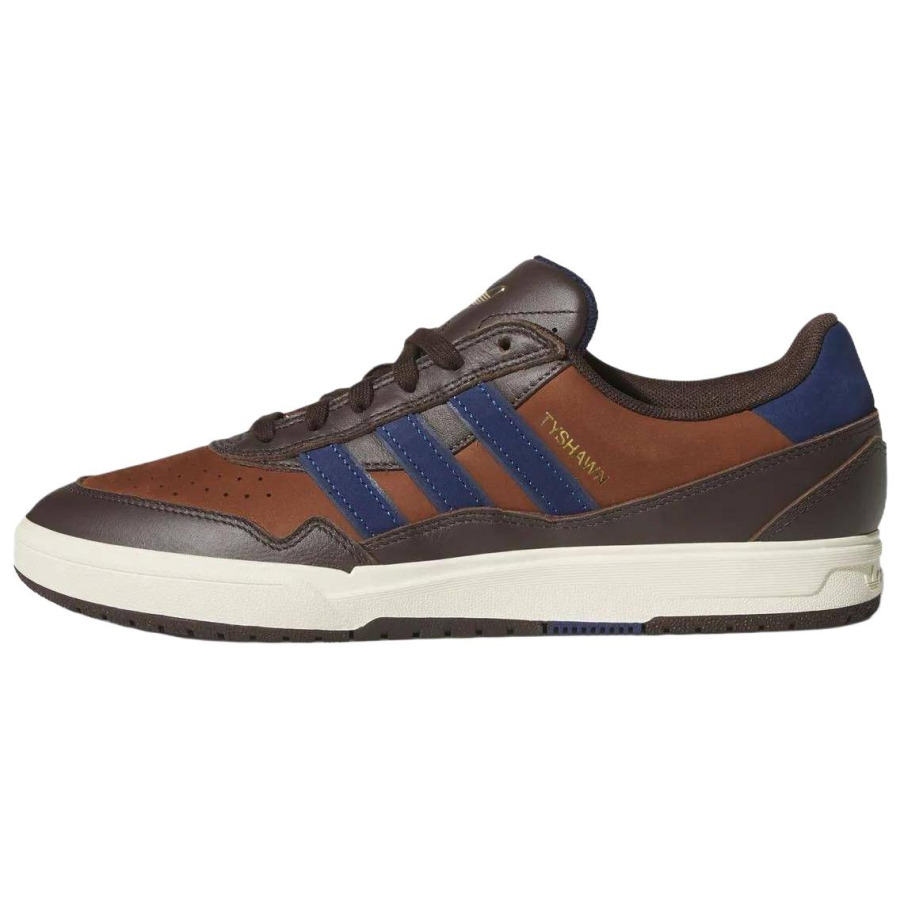 Adidas Originals Tyshawn II Skateboard Shoes Unisex Brown Blue