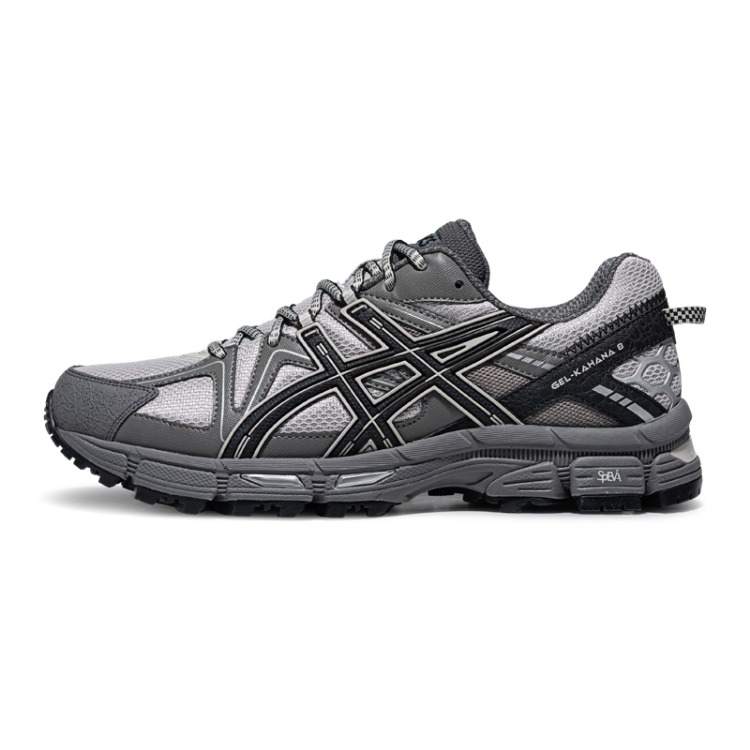 ASICS Gel Kahana 8 Running Shoes Unisex Low Top Gray/Black
