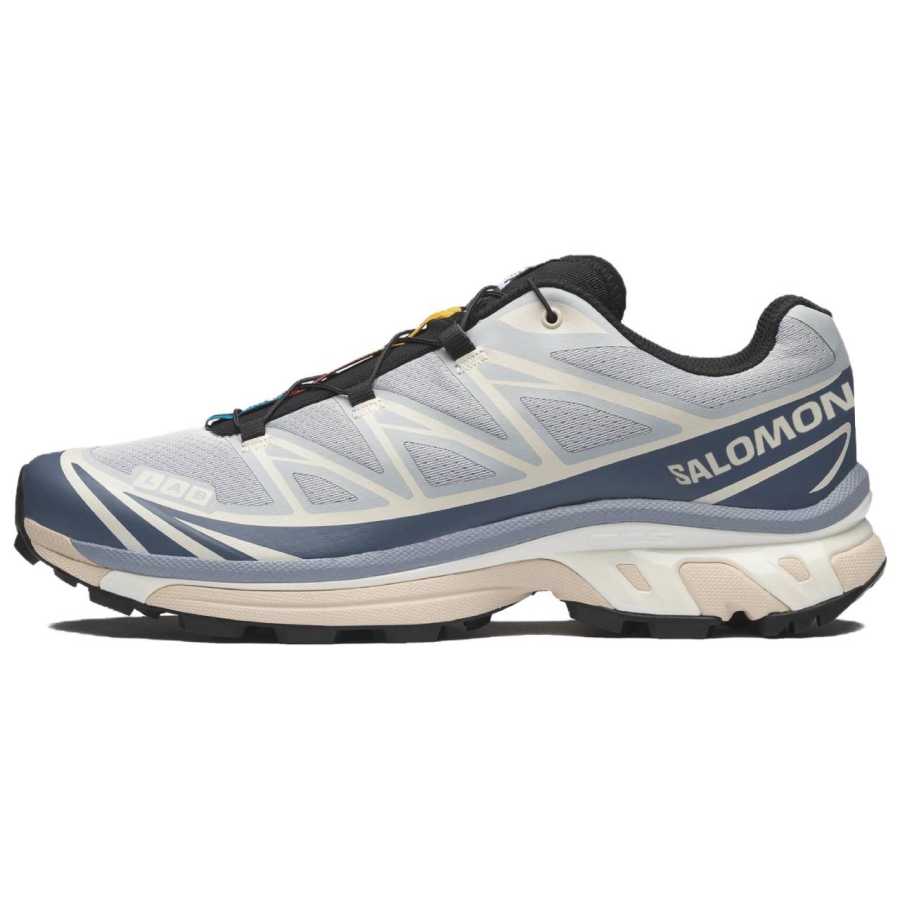 SALOMON XT 6 Running Shoes Unisex Low Top Pearl Blue