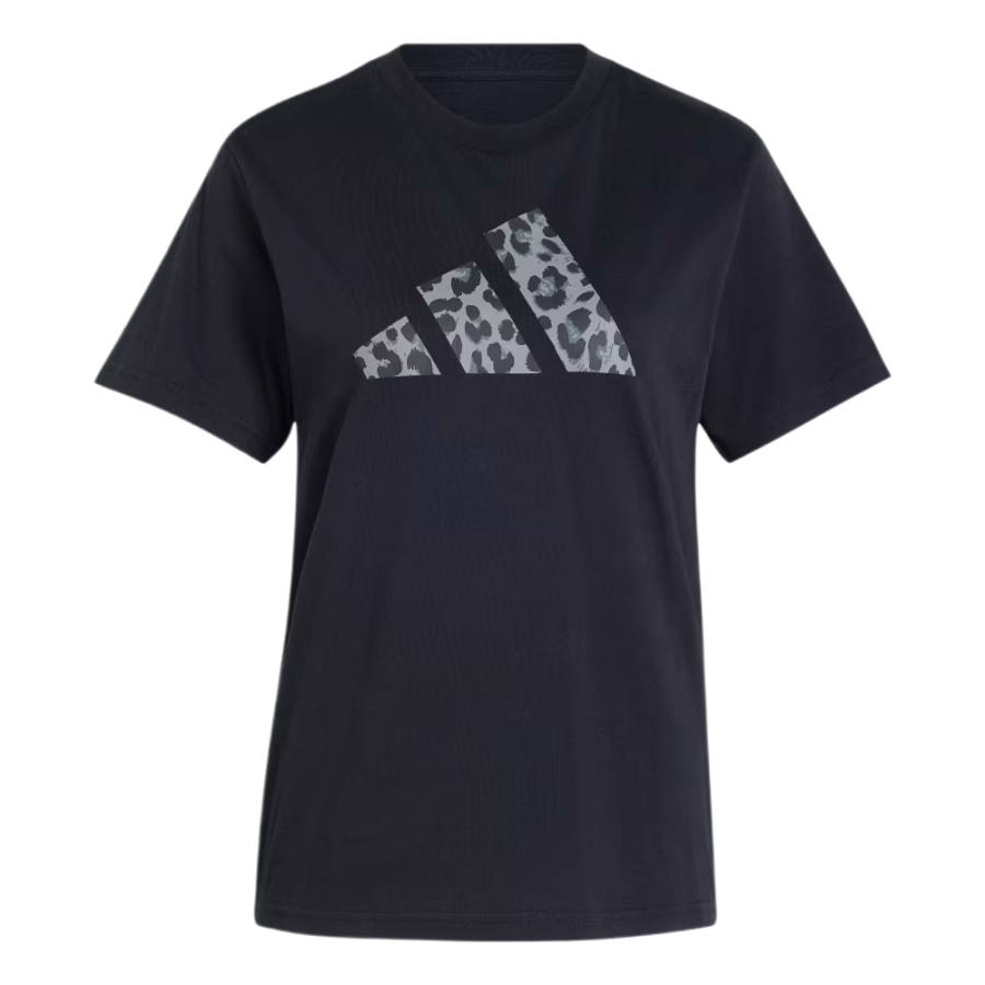 Adidas Adidas Sportswear T Shirts Women's Black Crew Neck Moderate