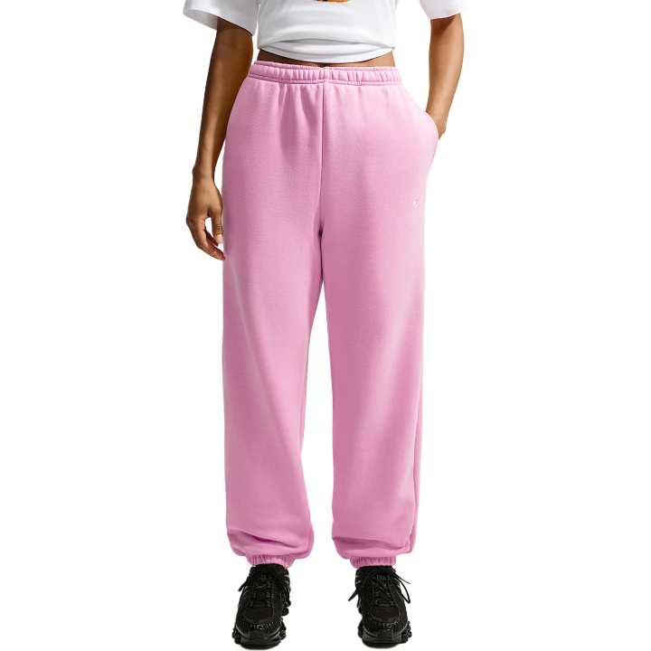 Nike Nike Knitted Sweatpants Women's Soft Pink Moderate Cuffed Pants