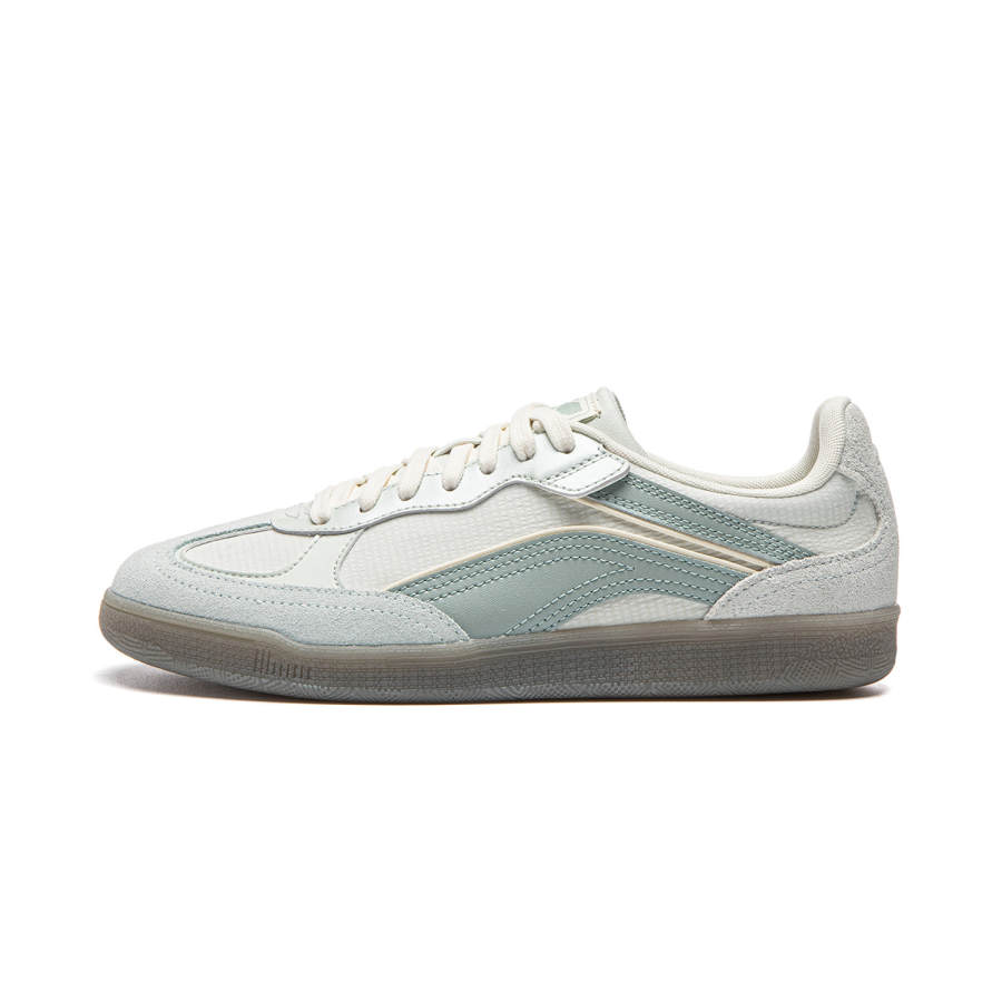 Li-Ning Li Ning Film Heart Skateboard Shoes Women's Low Top Light Cyan Gray/Gray Emerald/Cloud Azure
