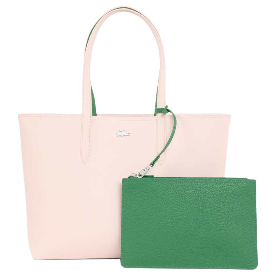 LACOSTE LACOSTE Shoulder Bags Pink & Green