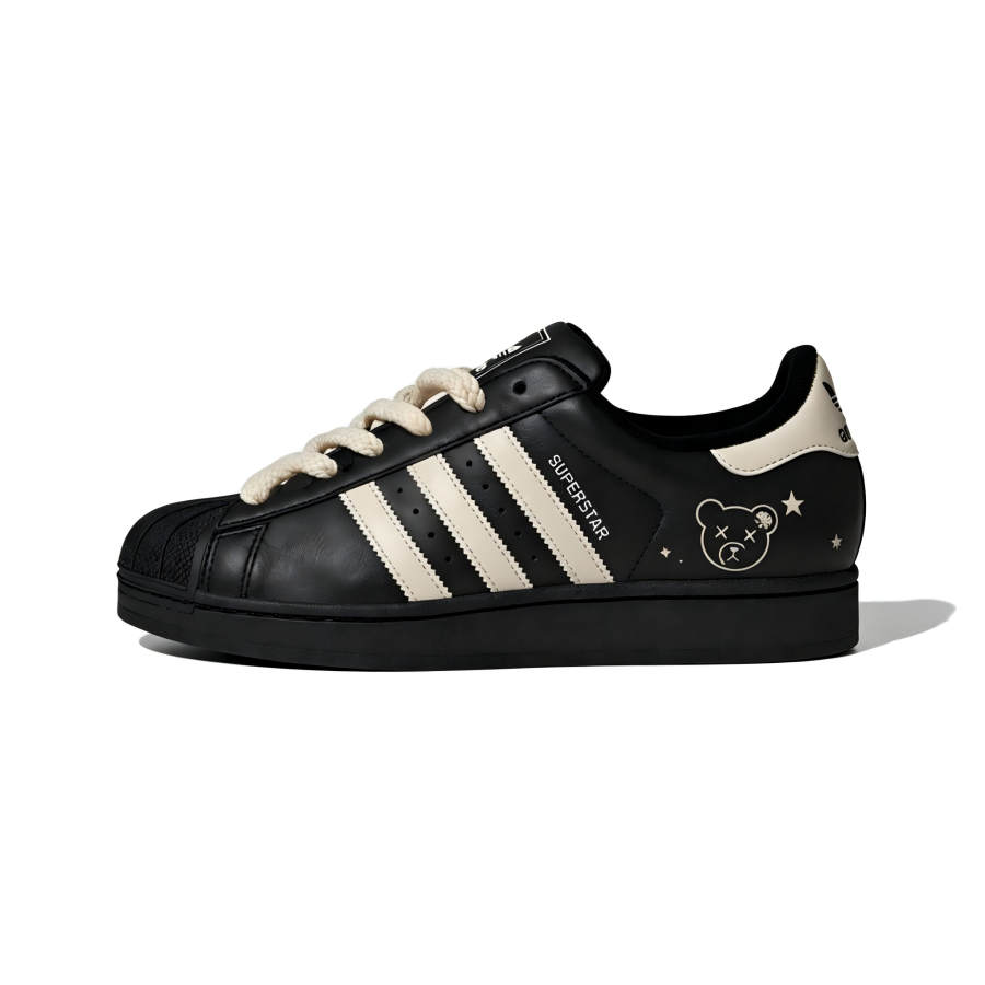 Adidas Originals Superstar 2 Skateboard Shoes Unisex Low Top Milk White