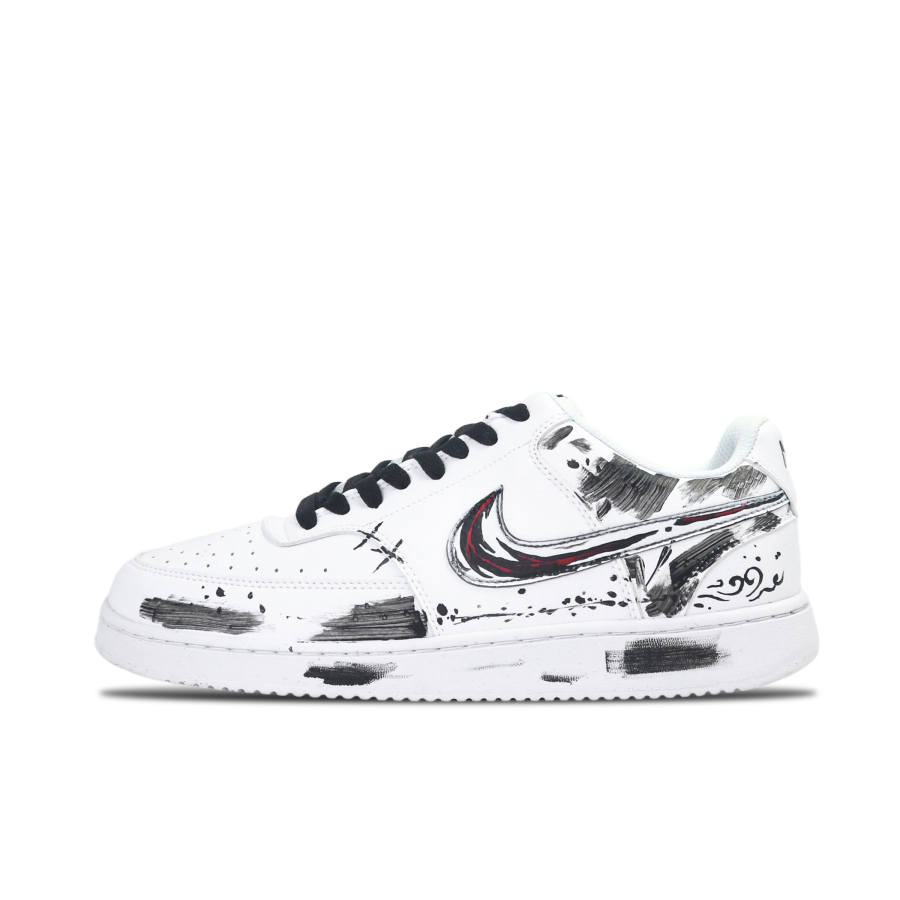 Nike Nike Court Vision Skateboard Shoes Unisex Low Top Cold River Solitary Shadow